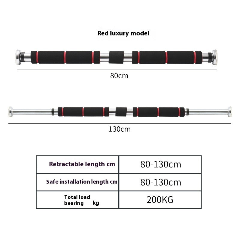 Indoor Doorway Pull-Up Bar – Punch-Free Horizontal Fitness Bar