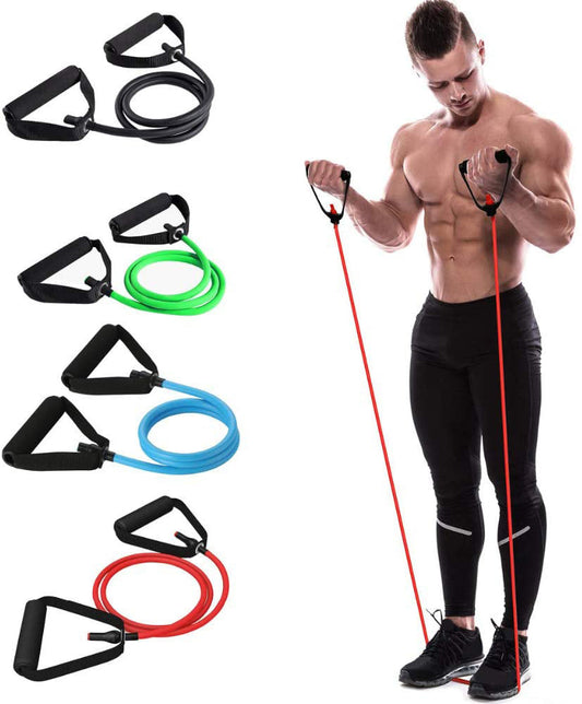 Elastic Rope Fitness Band – Strength Training & Arm Toning Equipment