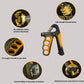 Adjustable Hand Grip Strengthener – 5–100kg Wrist & Forearm Trainer