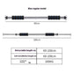 Indoor Doorway Pull-Up Bar – Punch-Free Horizontal Fitness Bar