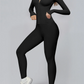 Premium Ribbed Activewear Set – Women Gym & Yoga Outfit