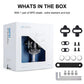 Bicycle Lock Pedal 2 In 1 With Free Cleat For Road Bikes Aluminum Anti-slip Sealed Bearing Lock Accessories Bike Clip In Pedals Cleats Included Suitable For Spin Bike Exercise Bike Indoor Bike