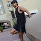 Eucalyptus Performance Tank - Black